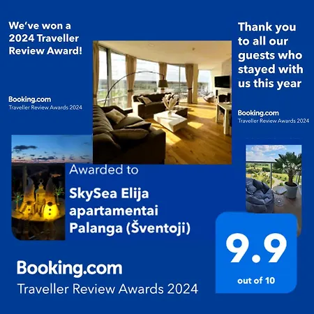 Blueseapearl Apartamentai Palanga, Sventoji *