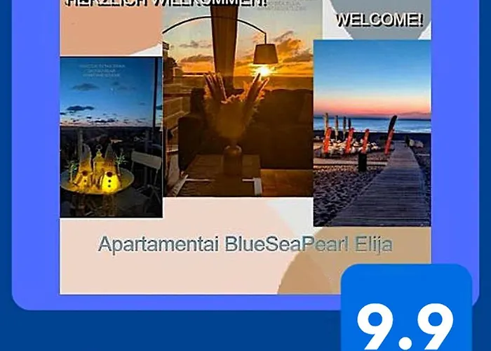 Blueseapearl Apartamentai Palanga, Sventoji * 帕兰加